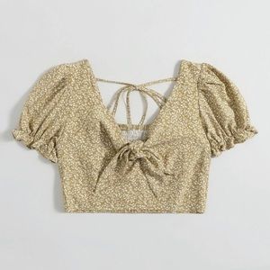 Cropped blouse